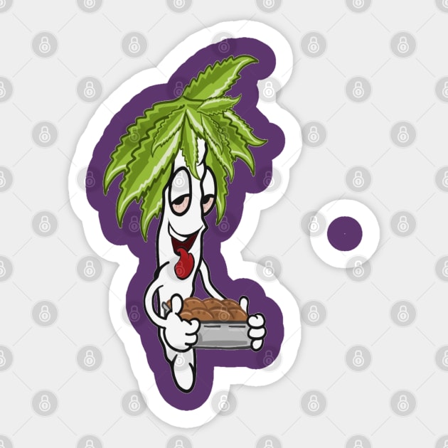 Rolling Bob Sticker by IssaSnackllc